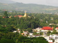 ミャンマー側風景