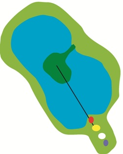 Hole5 コースレイアウト