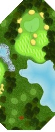 Hole6 コースレイアウト